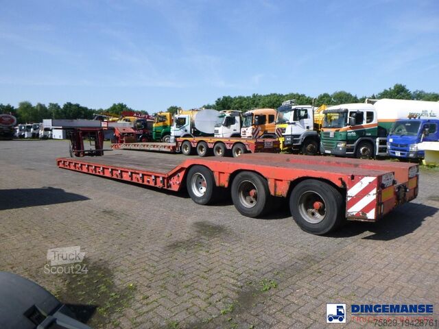 Low loader King 3-axle lowbed trailer 70t