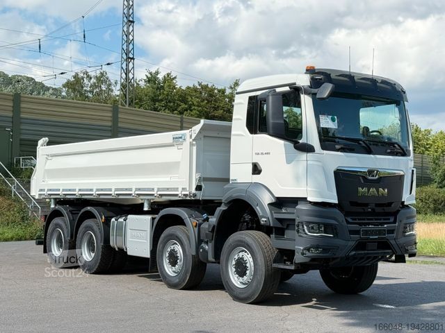 Altro MAN TGS 35.480 8x6 EuromixMTP 3-Seiten-Kipper