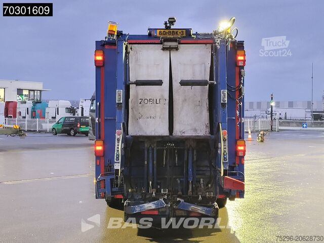 Véhicule de collecte des déchets DAF CF75.250 6X2 Haller Zoeller X2C.21M. 02301 Stee...