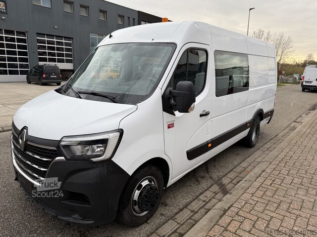 Dubbelhytt skåpbil Renault master 2.3dci dubbel cabine L3H2 RWD