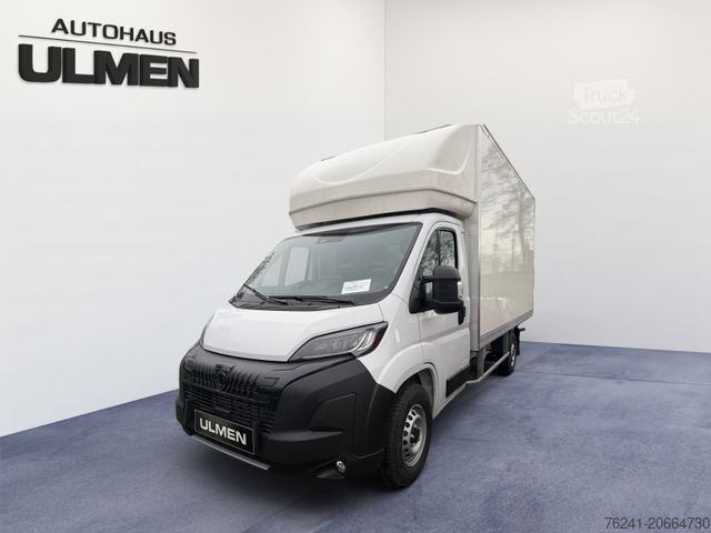 Fourgon tôlé PEUGEOT Leichtbaukoffer mit Ladebw. HDI140 L4 3.5T Heavy