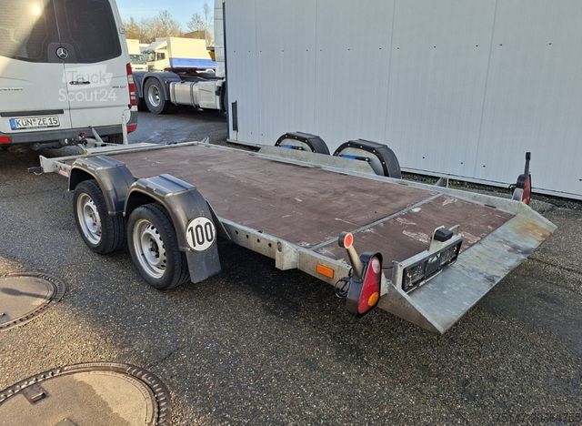 Automobilių pervežimo priekaba Wörmann 2700VG Tandem PKW Absenkanhänger 100km/h