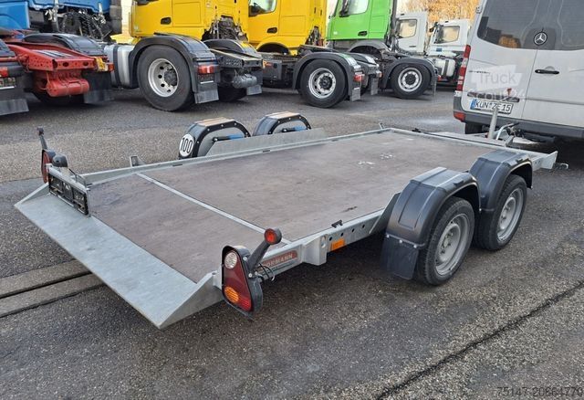 Automobilių pervežimo priekaba Wörmann 2700VG Tandem PKW Absenkanhänger 100km/h