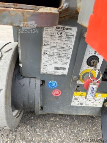 Darbo platforma Skyjack SJ III 3219 elektr. Hebebühne AH 7,80 m