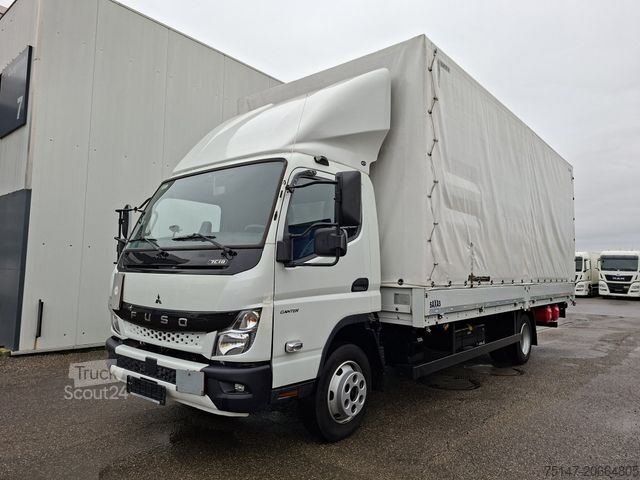 Gardinsidad skåpbil FUSO Canter 7C18 Klima LBW 1.000 kg Euro6E