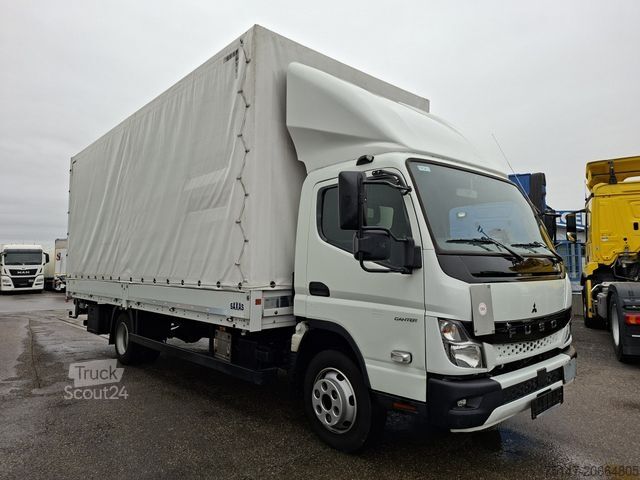 Gardinsidad skåpbil FUSO Canter 7C18 Klima LBW 1.000 kg Euro6E