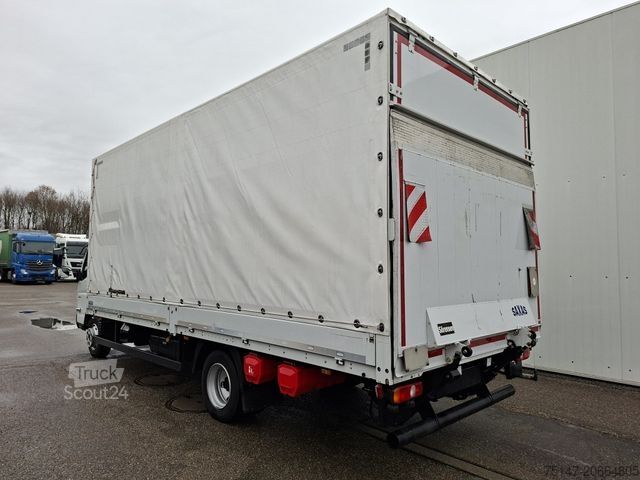 Gardinsidad skåpbil FUSO Canter 7C18 Klima LBW 1.000 kg Euro6E