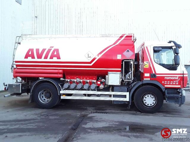 Tanker Renault Premium 280 14000L 5 comp