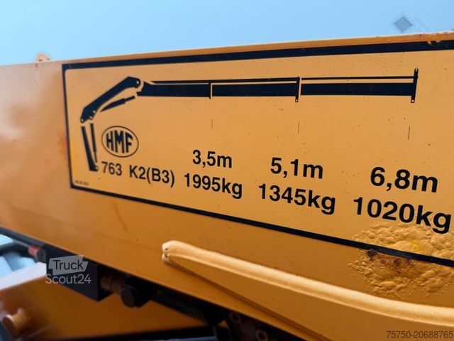 Diğerleri MERCEDES-BENZ Actros 2632 6x4/2 Meiller + HMF Kran