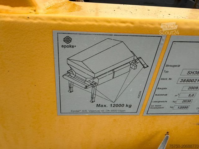 Kroklastbil Epoke Salzstreuer Winterdienst Bandstreuer