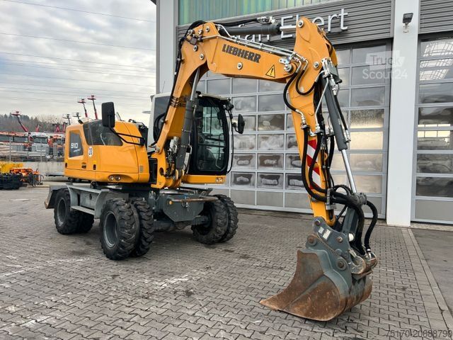 Mobilbagger LIEBHERR A 910 C Litronic / 2.381h / SW33