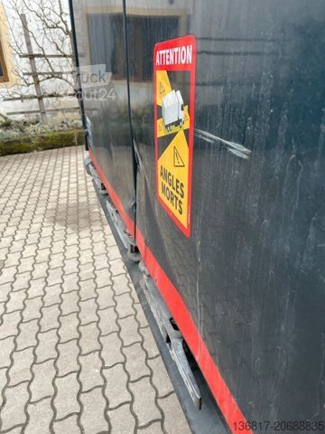 Atvira puspriekabė su tentu KRONE SD Plane Mega Edscha Hubdach 2x Liftachse