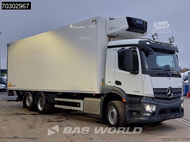 Chladírenská/mrazírenská přeprava Mercedes Antos 2532 Antos 6X2 Carrier Supra 850 Nordic A...