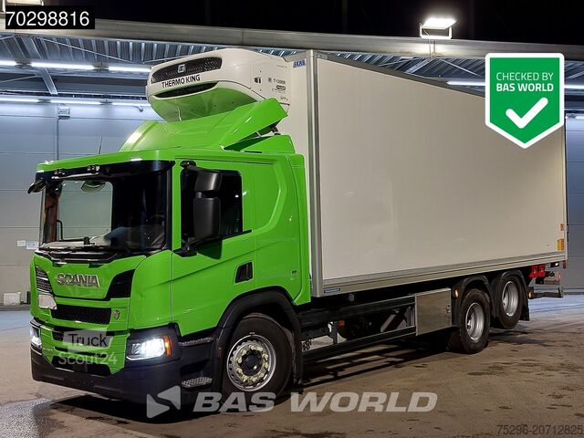 Prevoz v hladilniku/zamrznjenem stanju Scania P450 P 6X2 Thermo King T-1200R Spectrum Tailgat...