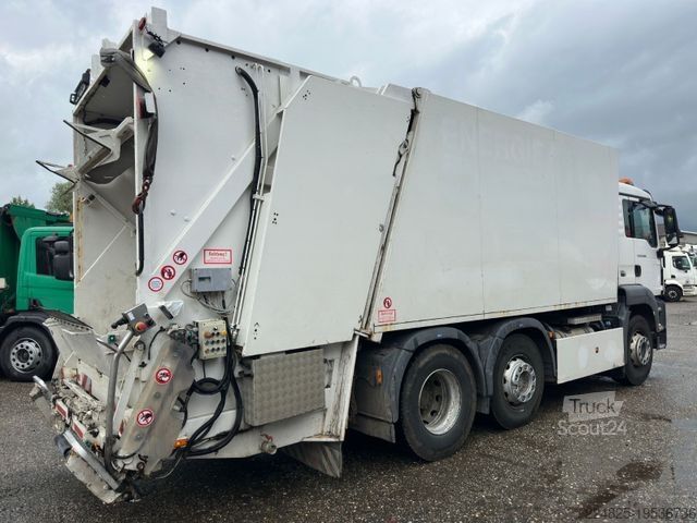 Garbage truck MAN TGS 26.360 6X2 BL MĂśLLWAGEN EURO5