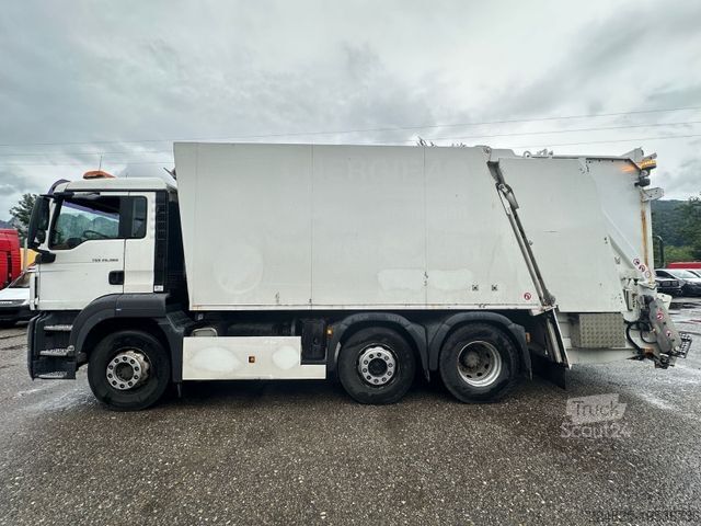 Garbage truck MAN TGS 26.360 6X2 BL MĂśLLWAGEN EURO5