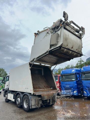 Garbage truck MAN TGS 26.360 6X2 BL MĂśLLWAGEN EURO5