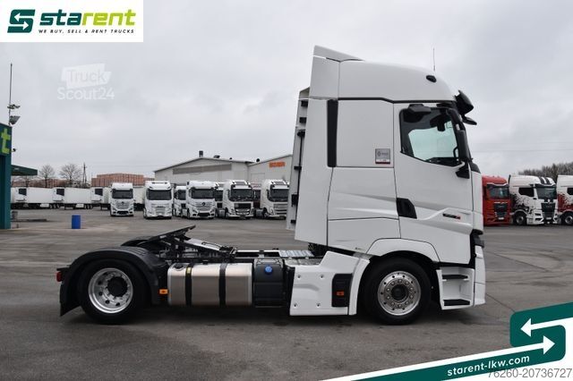 Yüksek hacimli çekici RENAULT T High 480 Low Deck Hubsattelplatte Retarder ALU