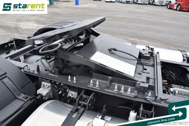 Yüksek hacimli çekici RENAULT T High 480 Low Deck Hubsattelplatte Retarder ALU