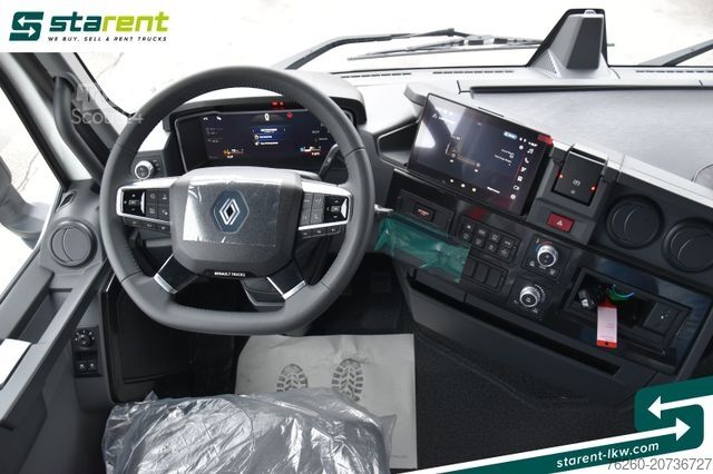 Yüksek hacimli çekici RENAULT T High 480 Low Deck Hubsattelplatte Retarder ALU