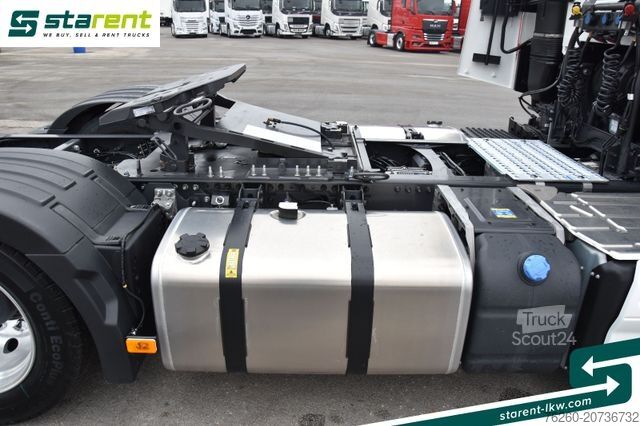 Yüksek hacimli çekici RENAULT T High 480 Low Deck Hubsattelplatte Retarder ALU