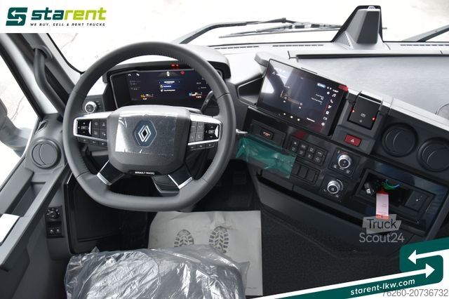 Yüksek hacimli çekici RENAULT T High 480 Low Deck Hubsattelplatte Retarder ALU