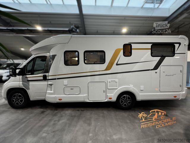 Ημιενσωματωμένο αυτοκινούμενο τροχόσπιτο EURAMOBIL Profila T 720 EF Edition 101 4,25t Fahrassi