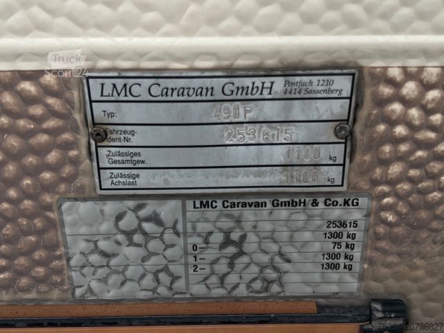 Caravan LMC 490 P Festbett + Etagenbett