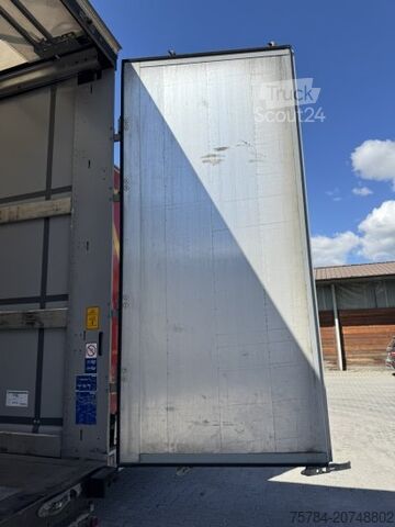 Åben sættevogn med presenning KöGEL 3-ACHS CURTAINSIDER PLANE NEU, TÜV NEU MIETKAUF MGL.