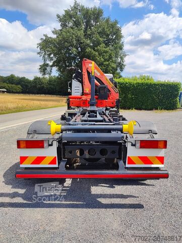 Système de bras à crochet MAN TGM 18.290 4x2 Euro 6 + Crane Palfinger PK15500