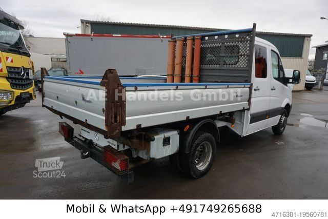 Furgón volquete trilateral MERCEDES-BENZ Sprinter III 516 Doka *Manual/Klima/AHK/5To.