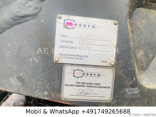 Véhicule forestier Gremo 1050 H Harvester 8x8 *Mesera/Cunnins