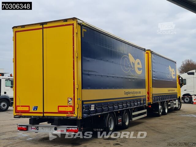 Lona corredera Volvo FH 460 6X2 LNG! Engine Curtainside Combi Slidin...