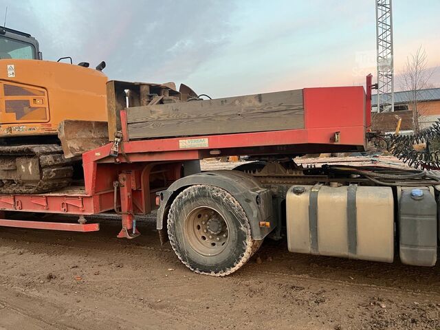 Alçak şaseli makine taşıma römorku VEREM 