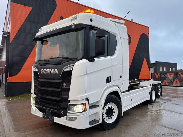 Sistema a braccio con gancio Scania R 580 6x2*4 JOAB L 20 ton / L=5600 mm / RETARDER