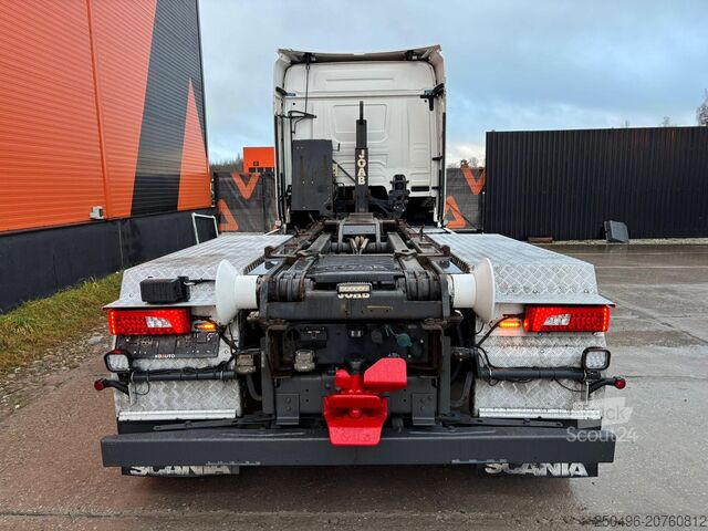 Sistema a braccio con gancio Scania R 580 6x2*4 JOAB L 20 ton / L=5600 mm / RETARDER