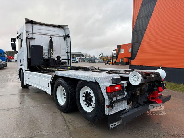 Sistema a braccio con gancio Scania R 580 6x2*4 JOAB L 20 ton / L=5600 mm / RETARDER