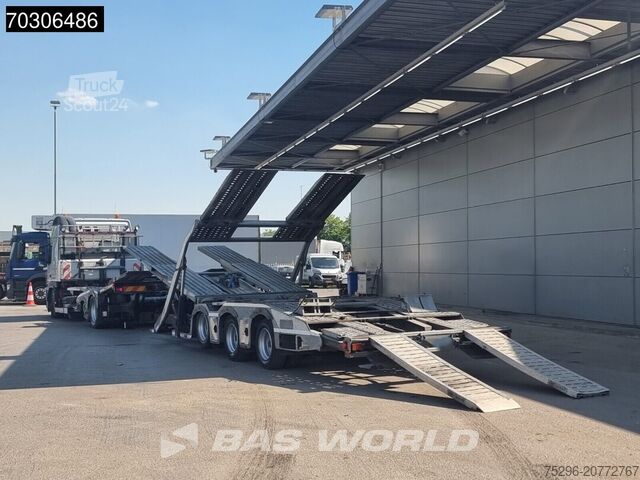 Furgone trasportatore di auto Volvo FM 460 6X2 Rolfo Hercules 3 Truck Transporter V...