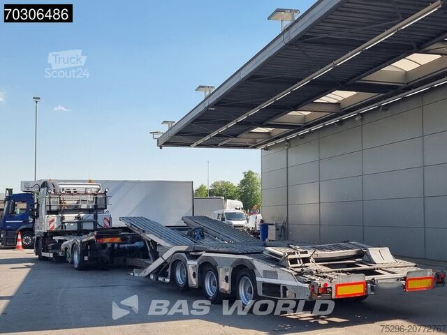 Furgone trasportatore di auto Volvo FM 460 6X2 Rolfo Hercules 3 Truck Transporter V...