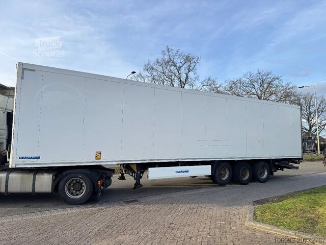 Valigia Krone 3 ass geisoleerde oplegger met laadklep