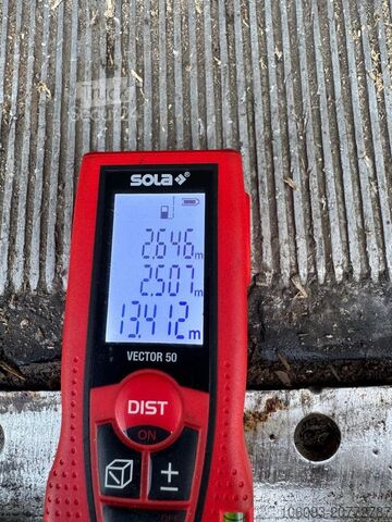 Valigia Krone 3 ass geisoleerde oplegger met laadklep