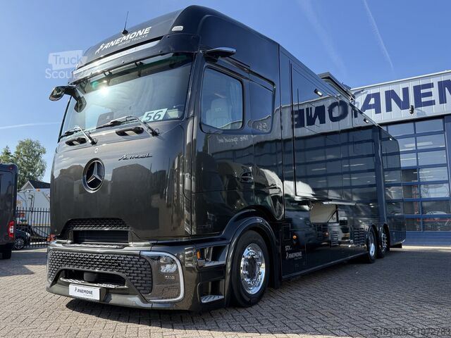 Zirgu transports Mercedes Actros Mercedes Actros STX Luxury-line met pop-...