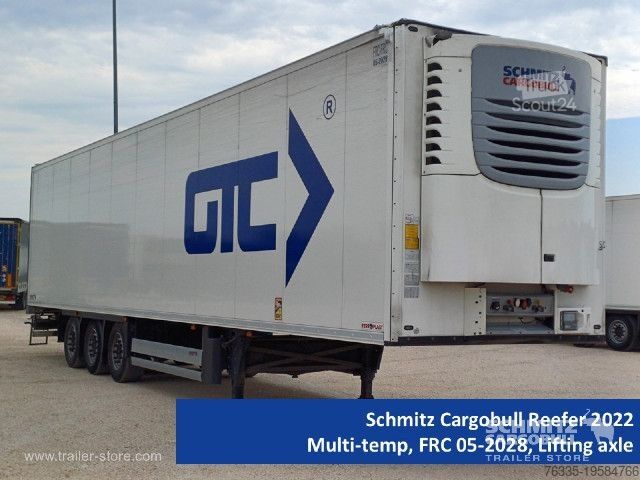 Semirimorchio frigorifero Schmitz Cargobull Reefer Multitemp