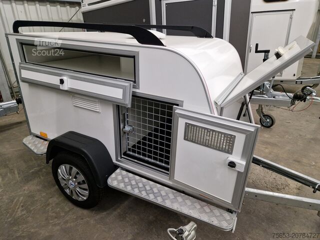 Dėžinė priekaba Other Hunde Transport Anhänger TomDog 3 mit Lüfter isoliert 100kmh verfügbar