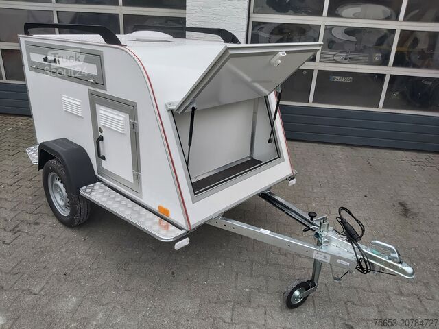 Dėžinė priekaba Other Hunde Transport Anhänger TomDog 3 mit Lüfter isoliert 100kmh verfügbar