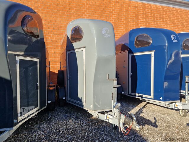 Prikolica za prevoz konj Cheval Liberté Gold One single Alu Pferdeanhänger Neu