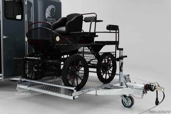 Keson prikolica Cheval Liberté Gold Aluline Marathon 2 Pferde & Kutsche