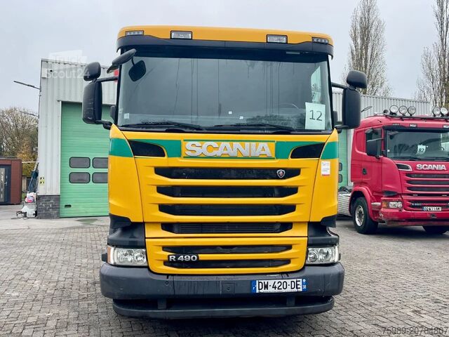 Châssis avec cabine Scania R490 6x4 Retarder