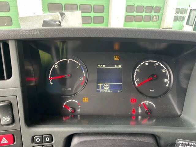 Châssis avec cabine Scania R490 6x4 Retarder