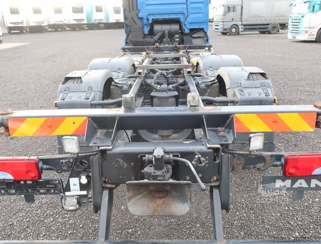 Camion porte-caisses amovibles MAN 26.510 FLLC TGX BDF Intarder Lenkachse XXL